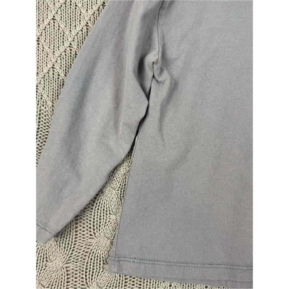 Zara Kids Grey Long-Sleeve Tee with Lion Graphic ~ 3/4